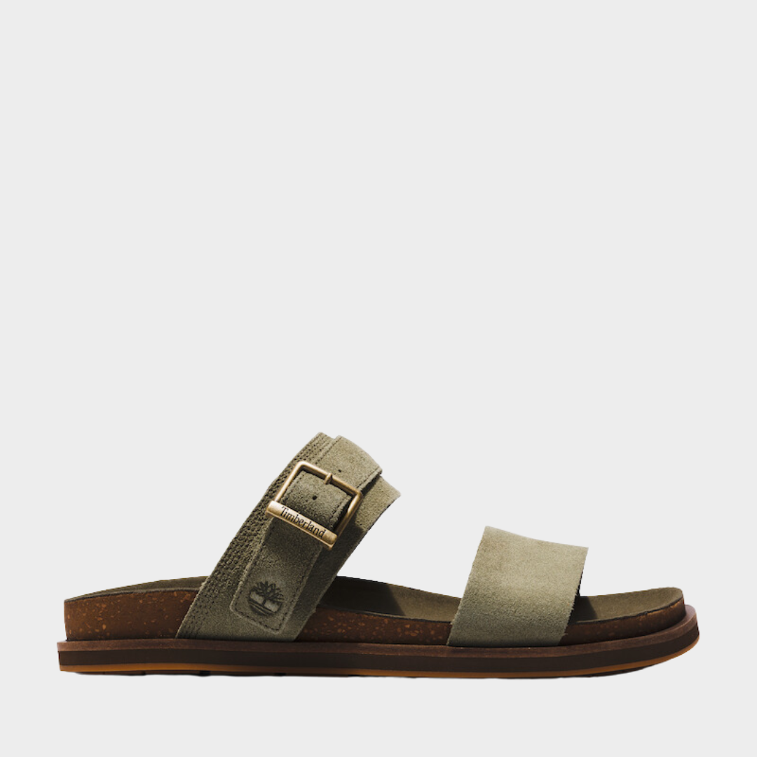 Timberland Amalfi Vibes 2-Band Sandal For Men In Lichen Green