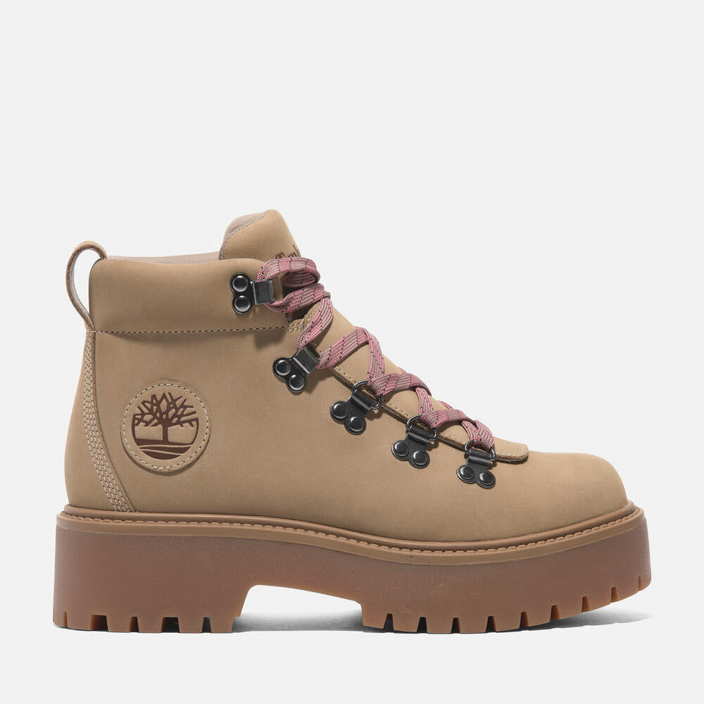 Stone Street Mid Lace_Up Platform Boot For Women – Timberland