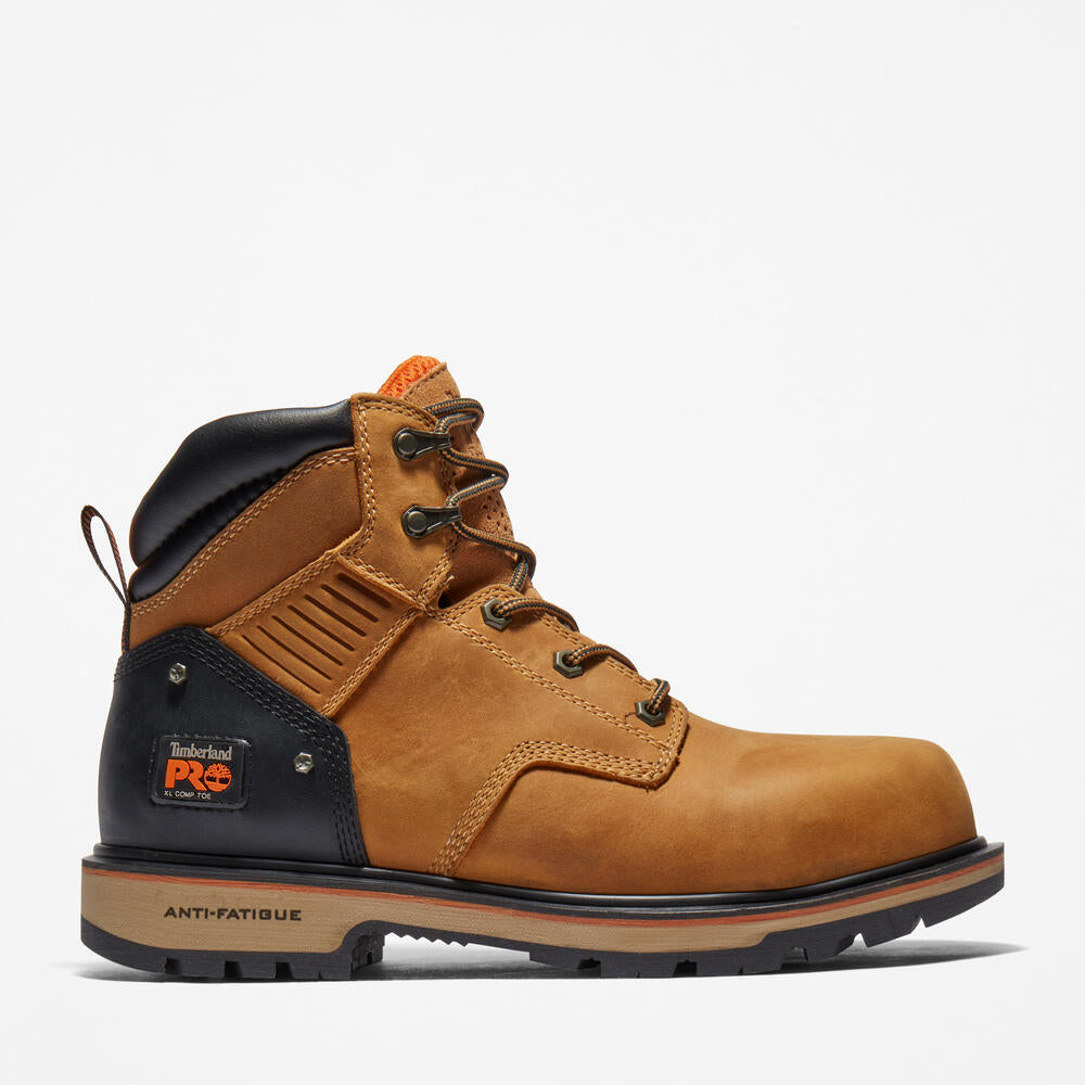 Timberland Pro Ballast 6-Inch Comp-Toe Work Boot for Men in Wheat