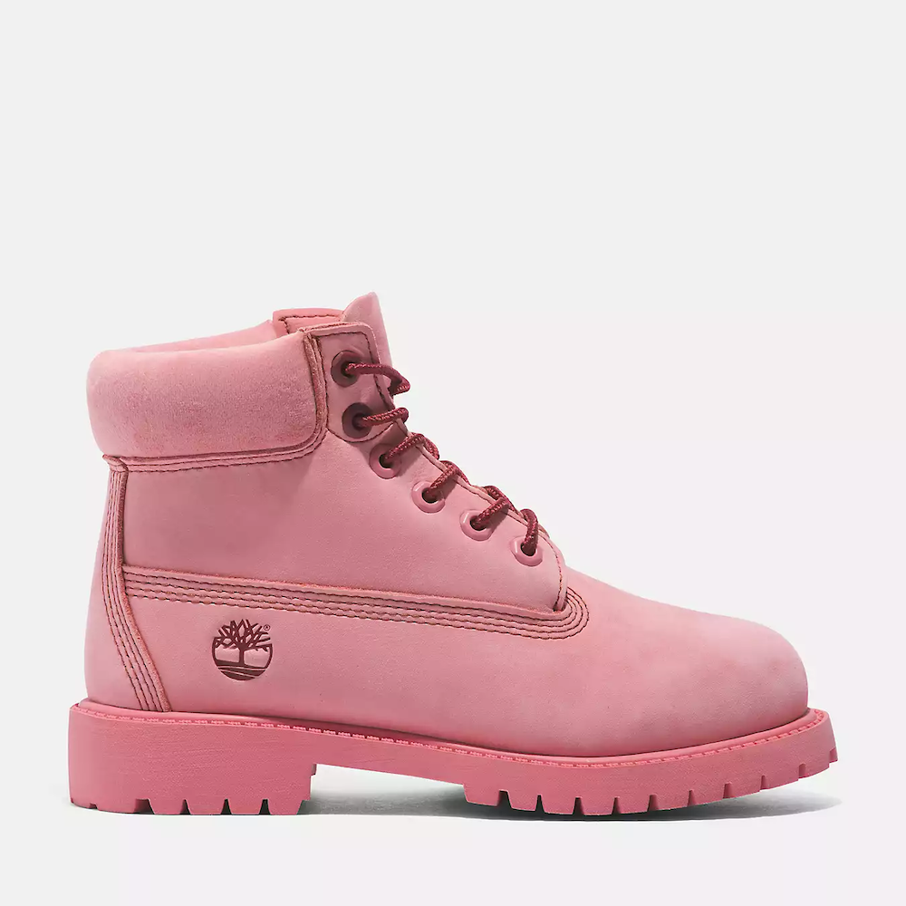 Premium 6-Inch Waterproof Boot For Junior In Pink – Timberland
