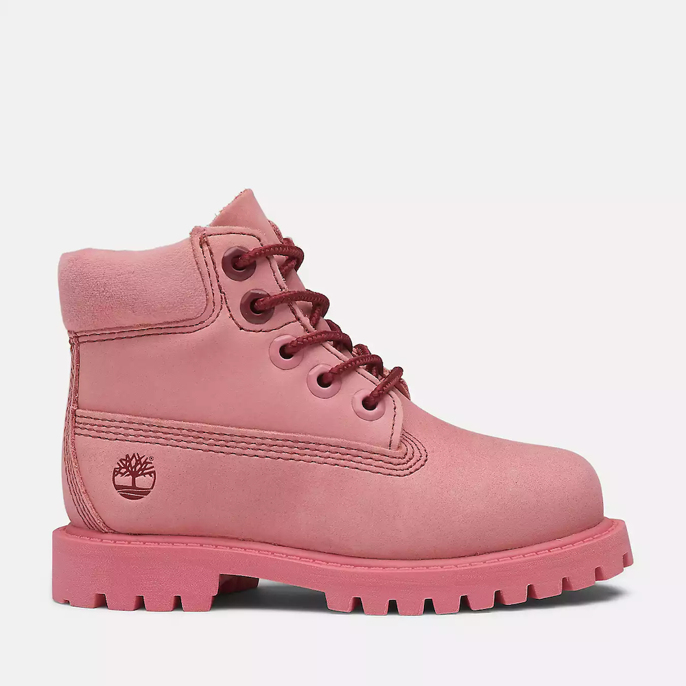 Pink Fold Over Timberlands Timberland Girls Pull On Pink Suede