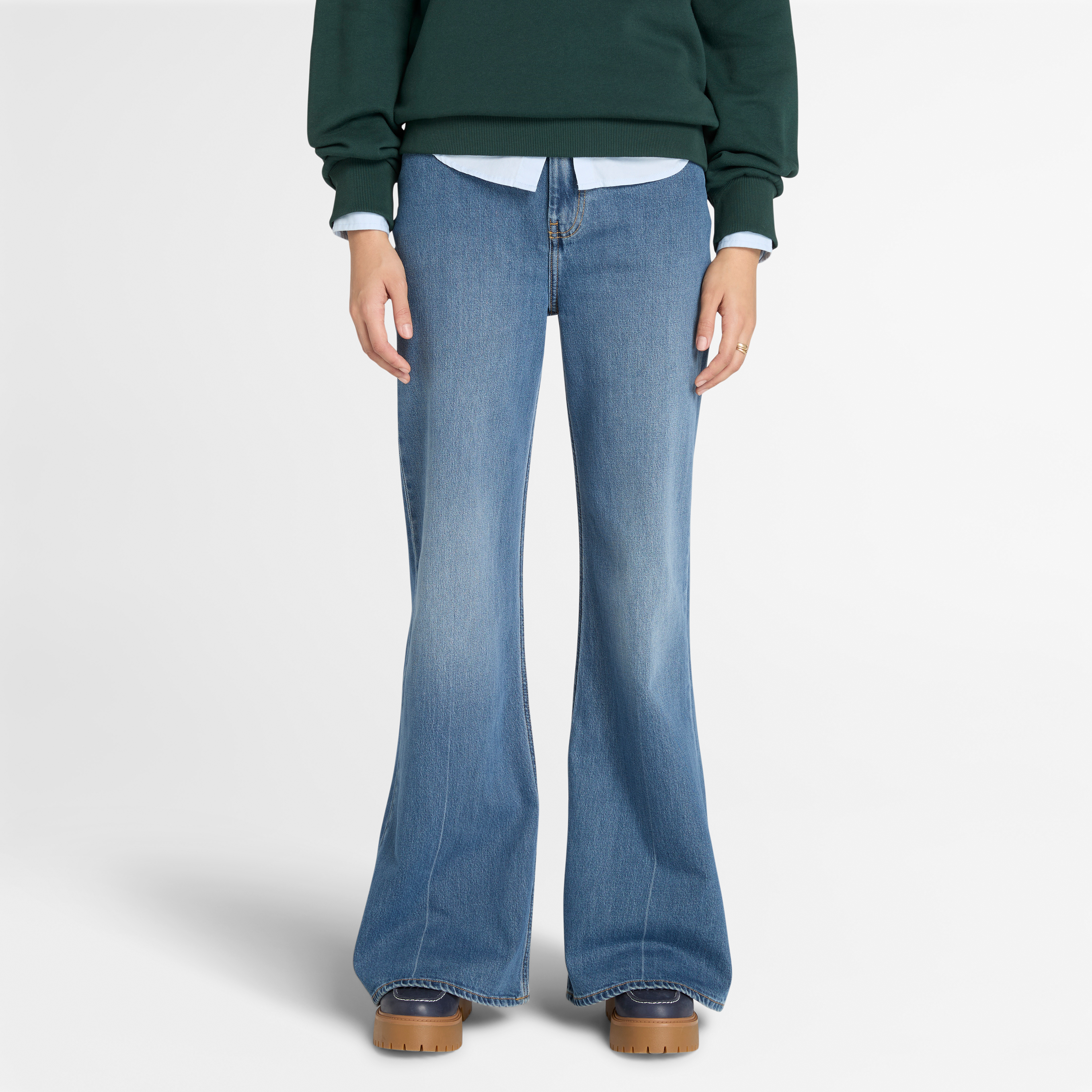 Denim Flare Pants For Women – Timberland South Africa