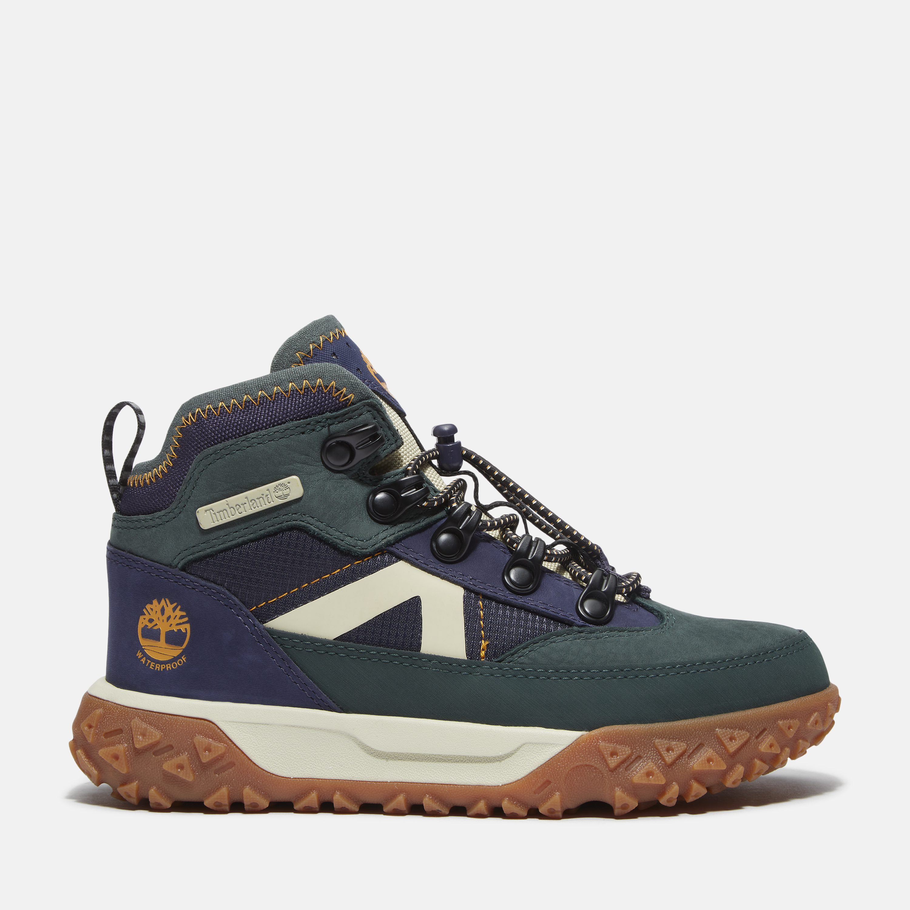 Greenstride Motion 6 Mid Bungee Waterproof Boot For Youth Greenstride Motion 6 Mid Bungee Waterproof Boot For Youth