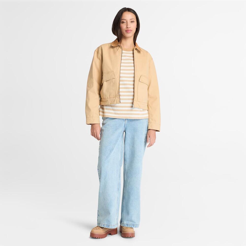 Strafford Washed Canvas Jacket For Women – Timberland South Africa