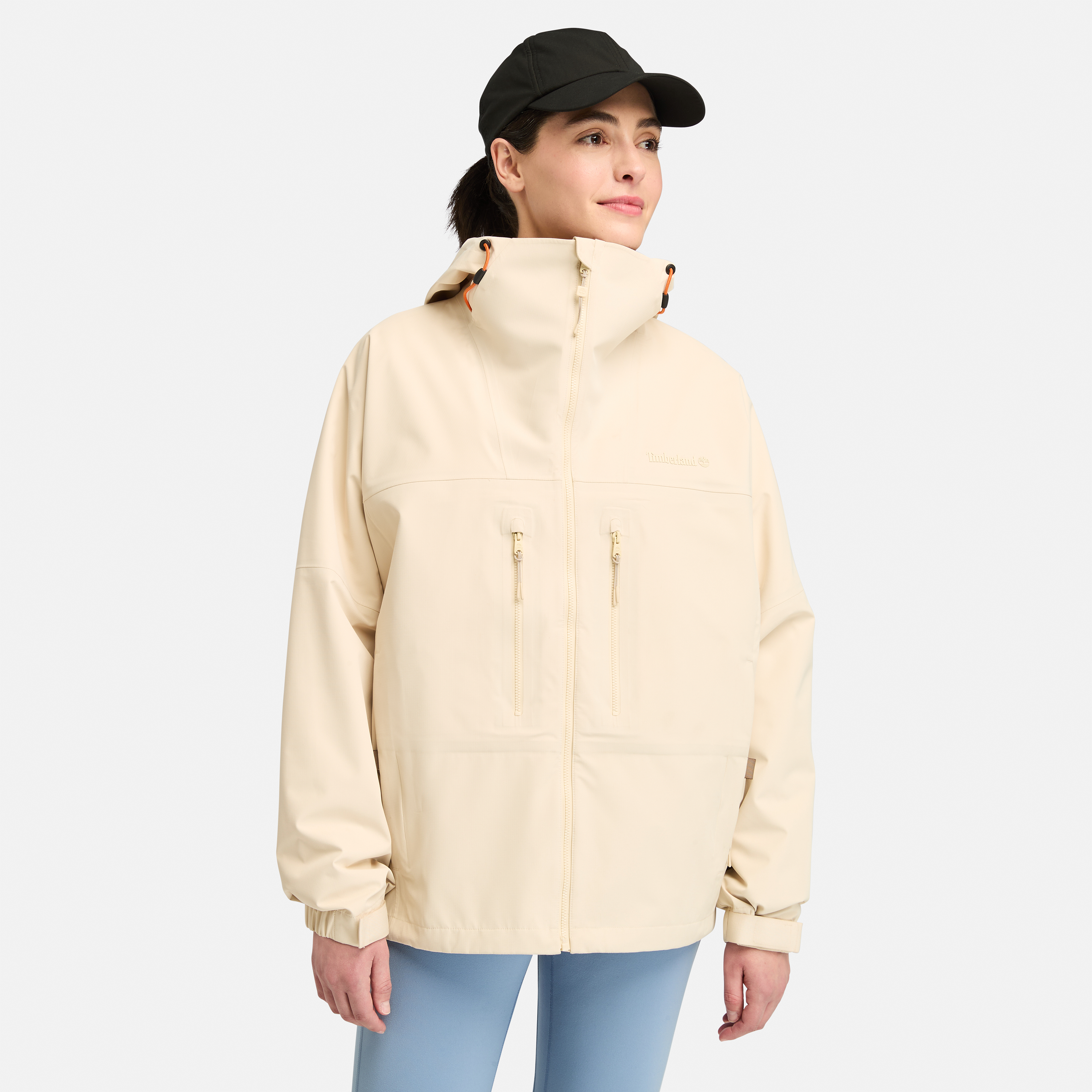 【the toe】Bremen Jacket/ベージュ/M Caps Ridge Mobi Flex Tech 3 Layer Waterproof Jacket for Women in