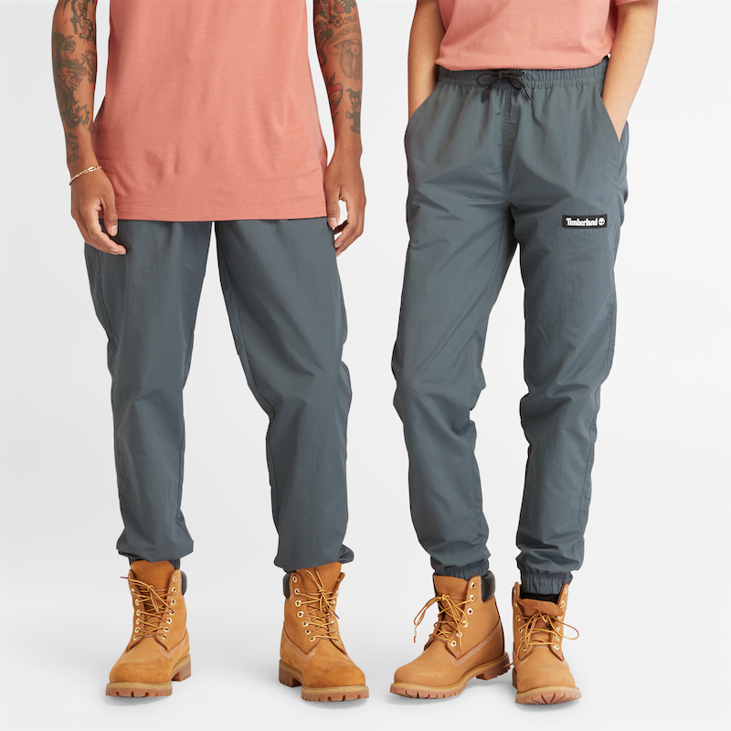 TIMBERLAND LUXE REFIBRA SWEATPANTS FOR ALL GENDER IN GREY