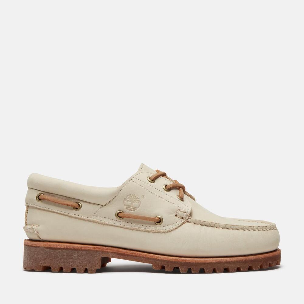 Timberland® Lake House 3-Eye Lug Boat Shoe for Men – Timberland