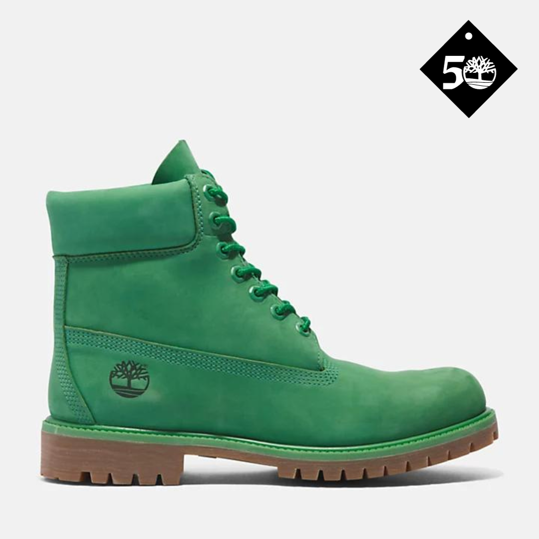 Timberland 50TH Edition Premium 6-Inch Waterproof Boot For Men In Green