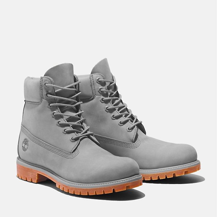 Timberland 50TH Edition Premium 6-Inch Waterproof Boot For Men In Grey