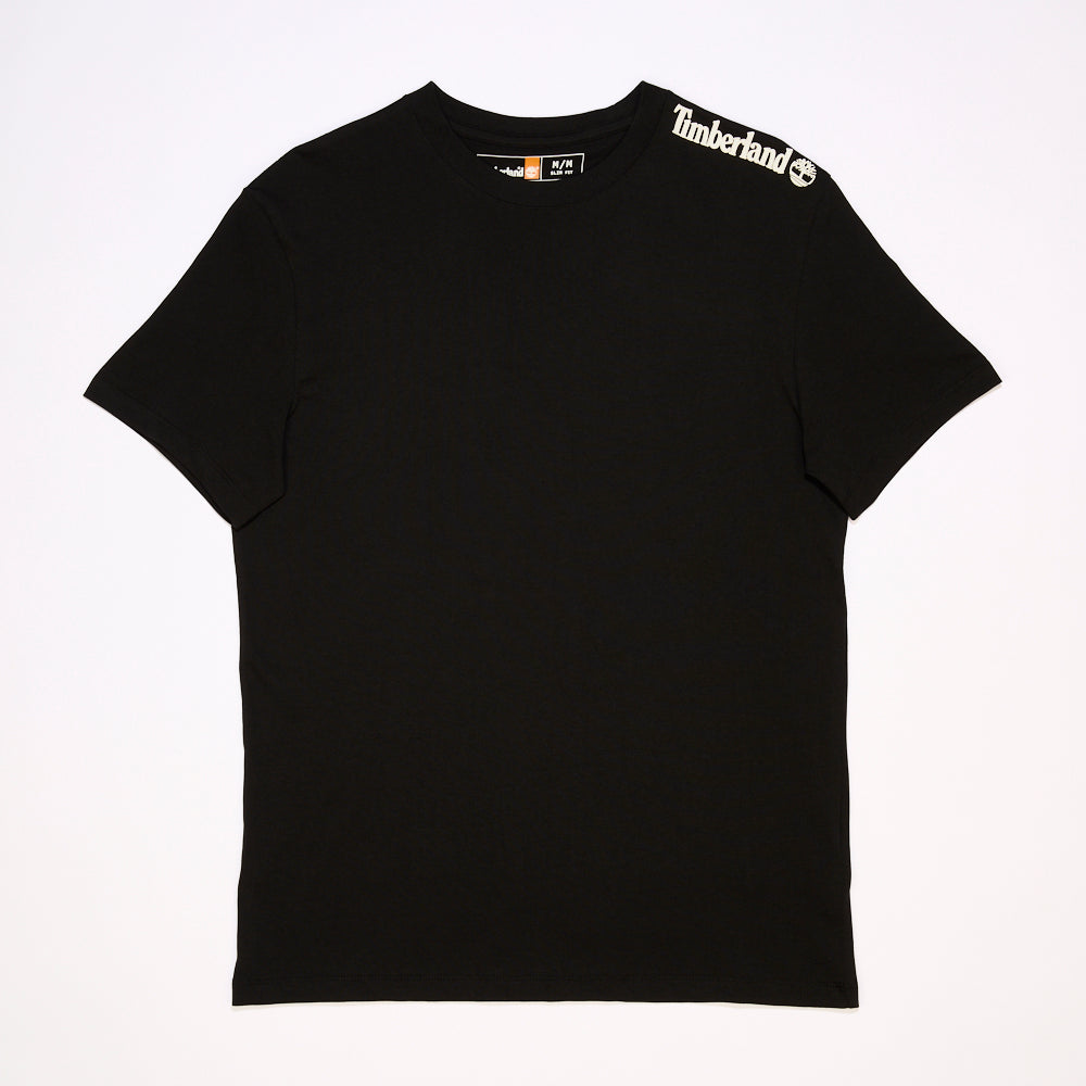 Shoulder Logo Short Sleeve T-Shirt For Men
