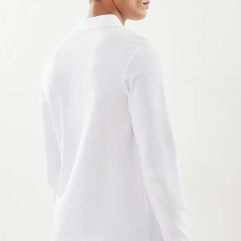 Millers River Long Sleeve  Pique Polo For Men