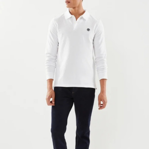 Millers River Long Sleeve Pique Polo For Men – Timberland South Africa