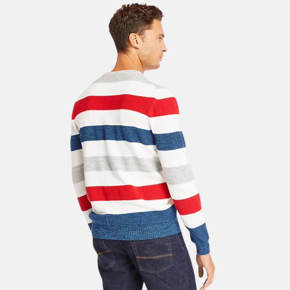 Bold Striped Sweater For Men