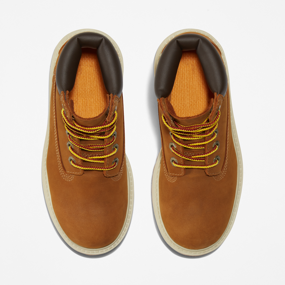 TIMBERLAND PREMIUM 6-INCH WATERPROOF BOOT FOR YOUTH IN BROWN