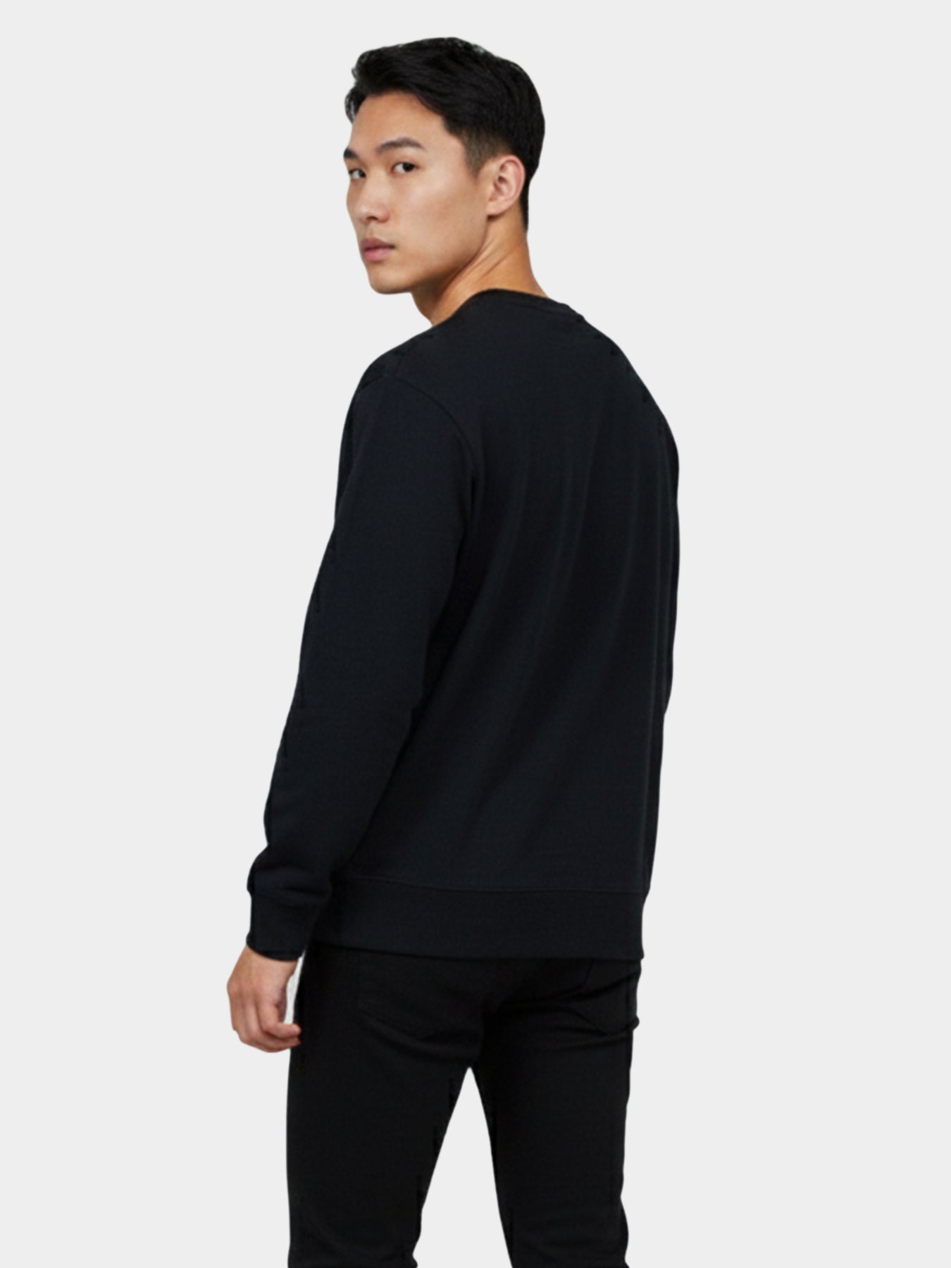 'Illustrated Wood'' Long Sleeve Graphic T-Shirt For Men