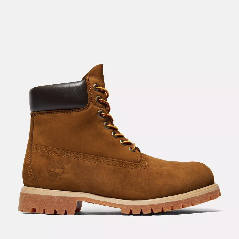 Timberland Premium 6-Inch Lace Up Waterproof Boot For Men In Wheat