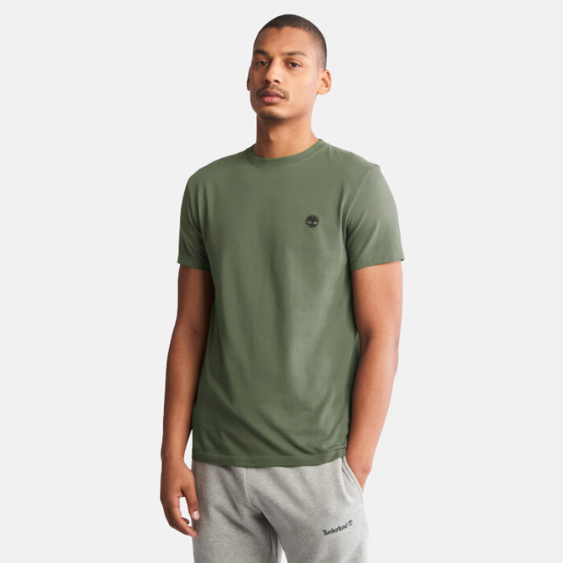 Dunstan River Crew Neck T-Shirt for Men in Green – Timberland South Africa