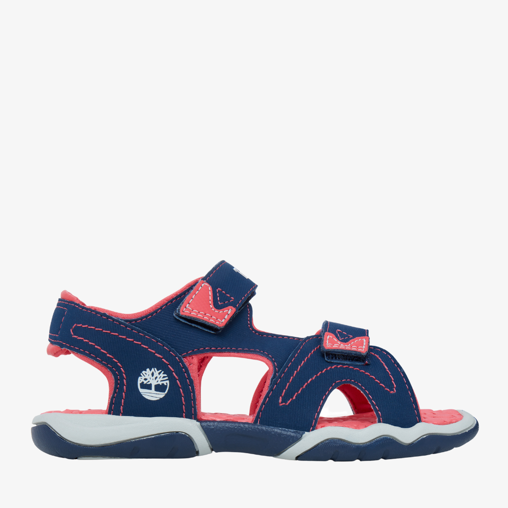 TIMBERLAND ADVENTURE SEEKER 2-STRAP SANDAL FOR YOUTH IN NAVY