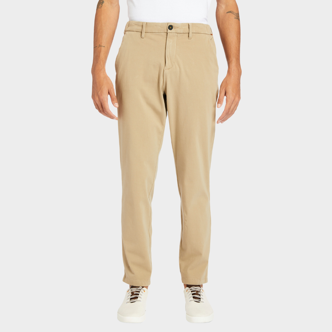 TIMBERLAND SLIM CITY TRAVEL PANTS FOR MEN IN BEIGE