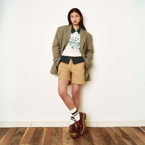 TIMBERLAND STONE STREET BOAT SHOE FOR WOMEN IN BURGUNDY