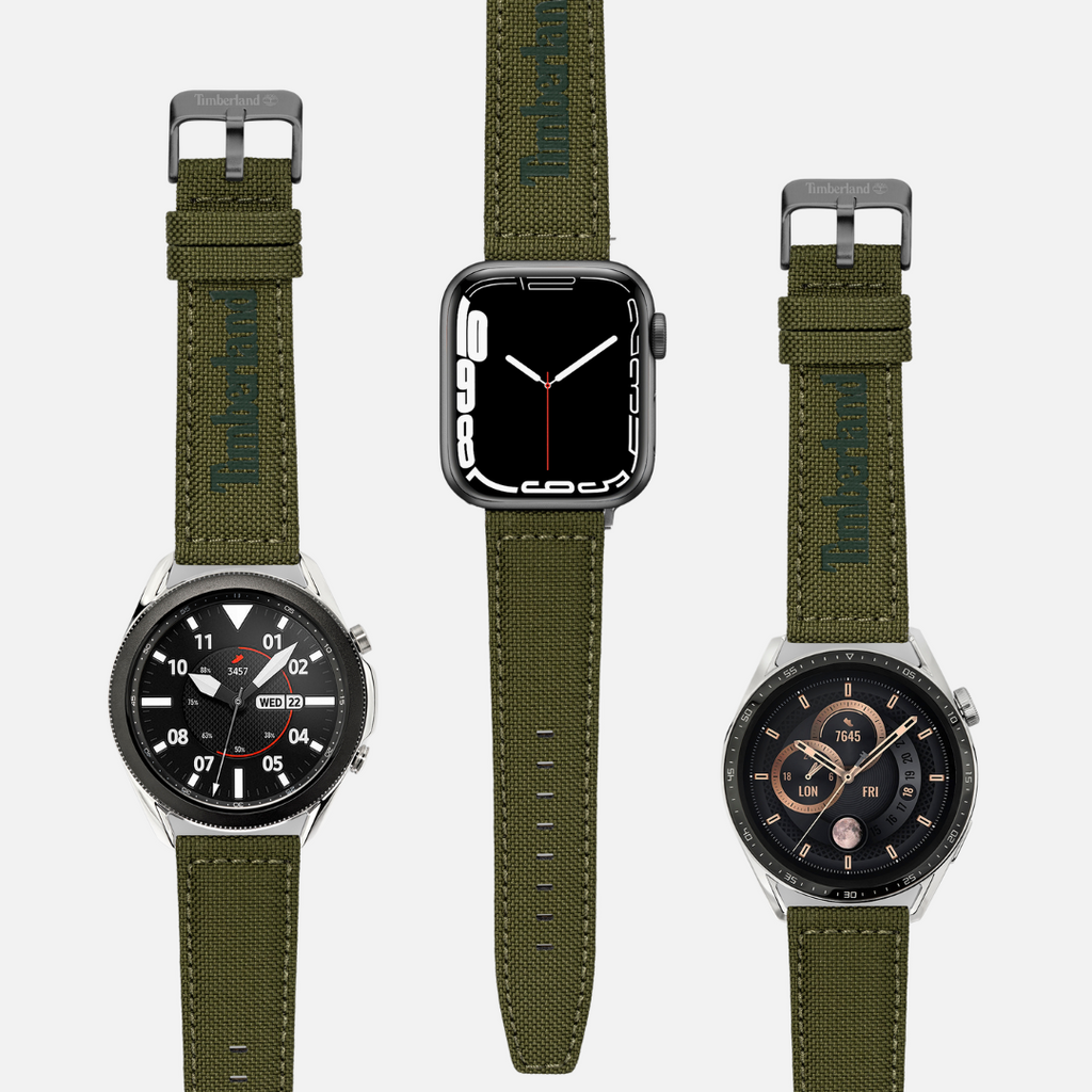 SAPO WATCH STRAP IN KHAKI GREEN