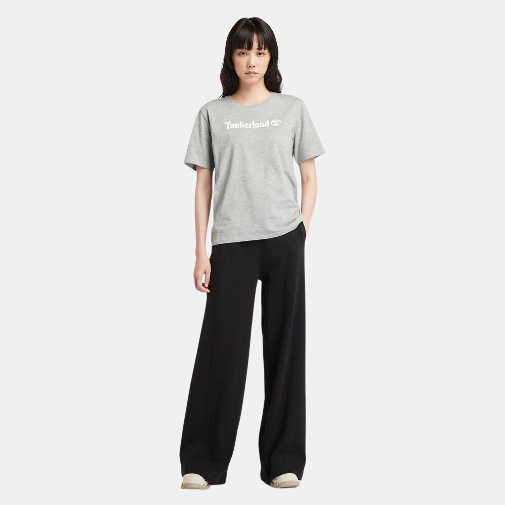 Timberland Northwood T-Shirt for Women in Grey. Grey t-shirt for women, crafted from high-quality materials for comfort. Designed for everyday wear with a stylish design and durable construction. Versatile for casual looks or layering.