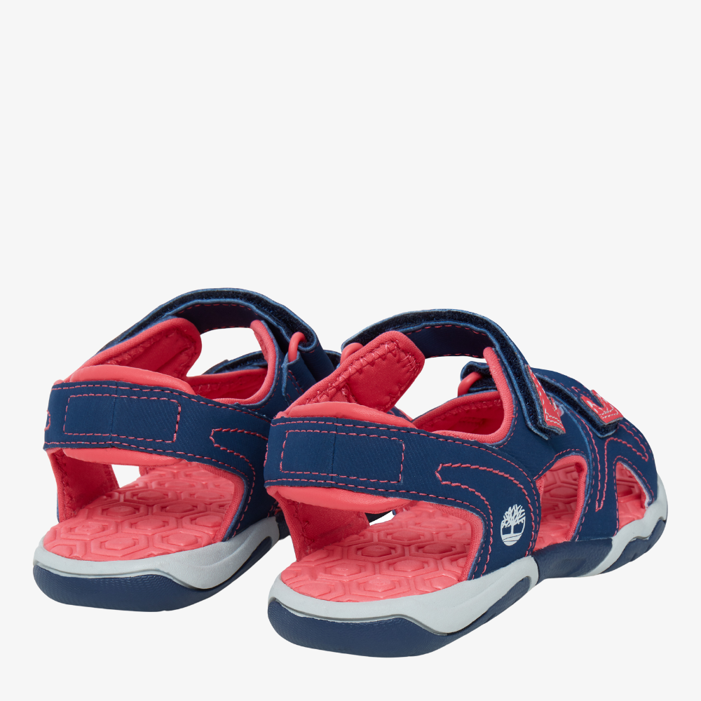 TIMBERLAND ADVENTURE SEEKER 2-STRAP SANDAL FOR YOUTH IN NAVY