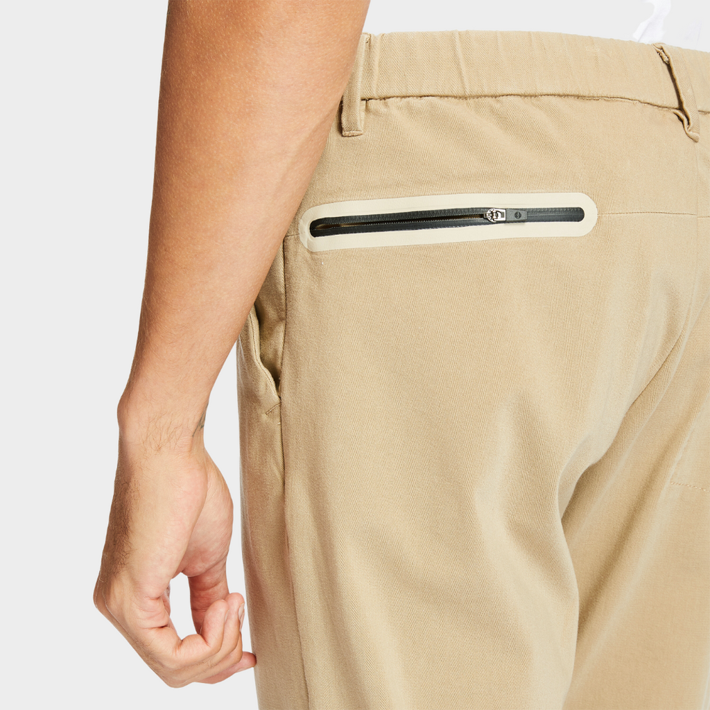 TIMBERLAND SLIM CITY TRAVEL PANTS FOR MEN IN BEIGE