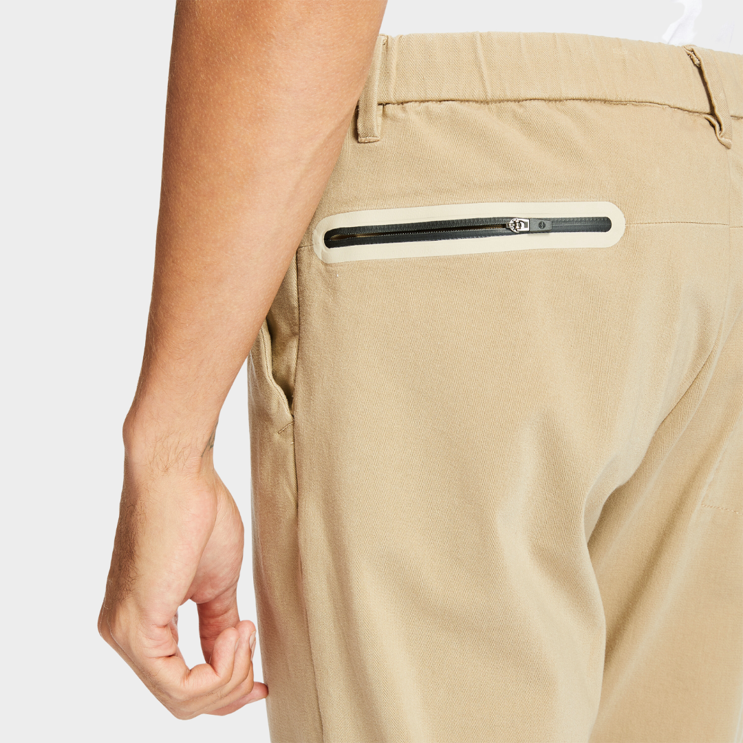 TIMBERLAND SLIM CITY TRAVEL PANTS FOR MEN IN BEIGE