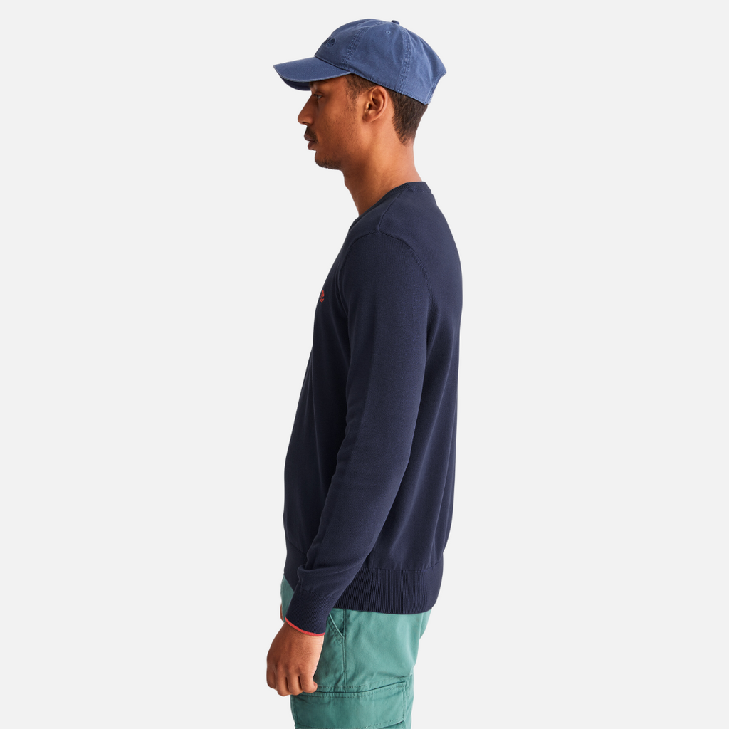 TIMBERLAND WILLIAMS RIVER CREWNECK JUMPER FOR MEN IN NAVY