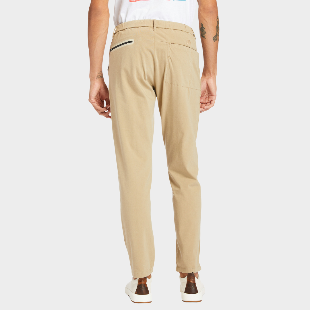 TIMBERLAND SLIM CITY TRAVEL PANTS FOR MEN IN BEIGE