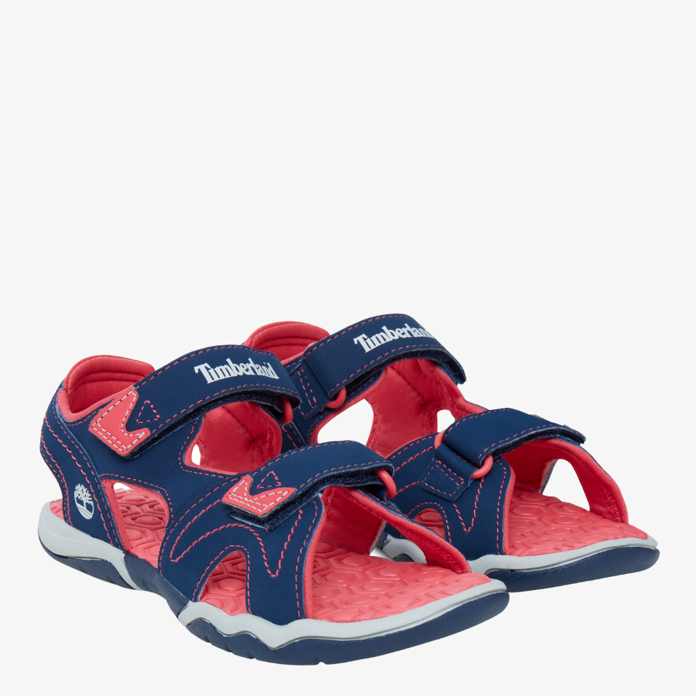 TIMBERLAND ADVENTURE SEEKER 2-STRAP SANDAL FOR YOUTH IN NAVY