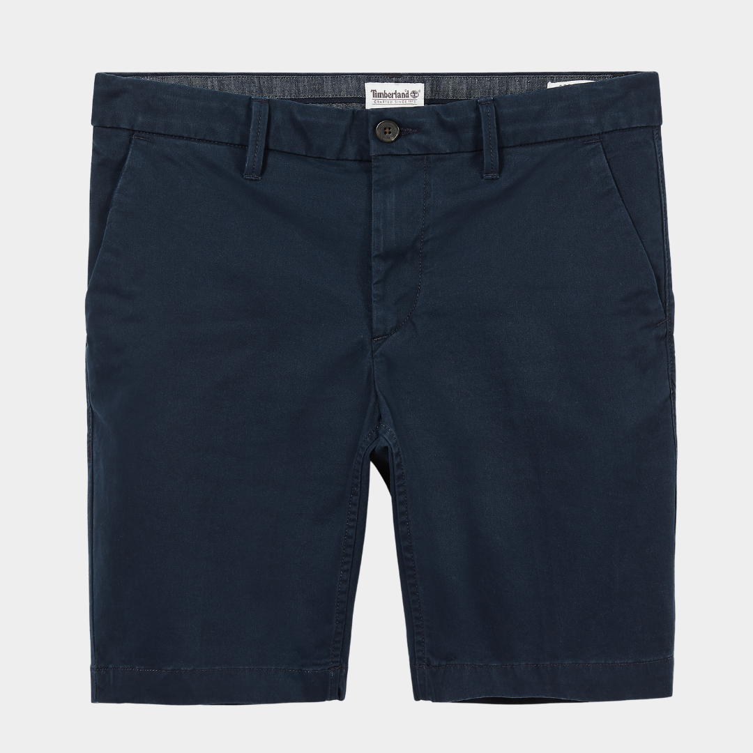 TIMBERLAND SQUAM LAKE STRETCH CHINO SHORTS FOR MEN IN NAVY