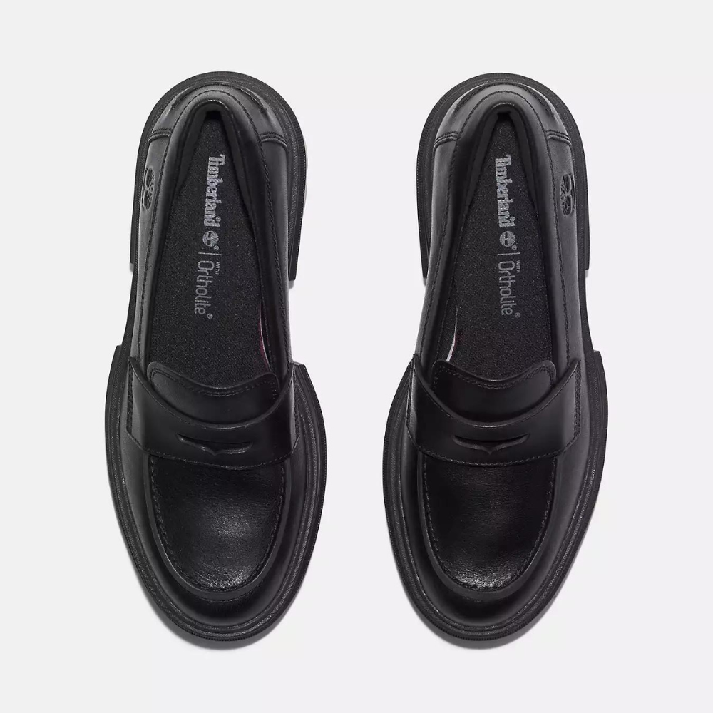 TIMBERLAND LOAFER PLATFORM FOR WOMEN IN BLACK
