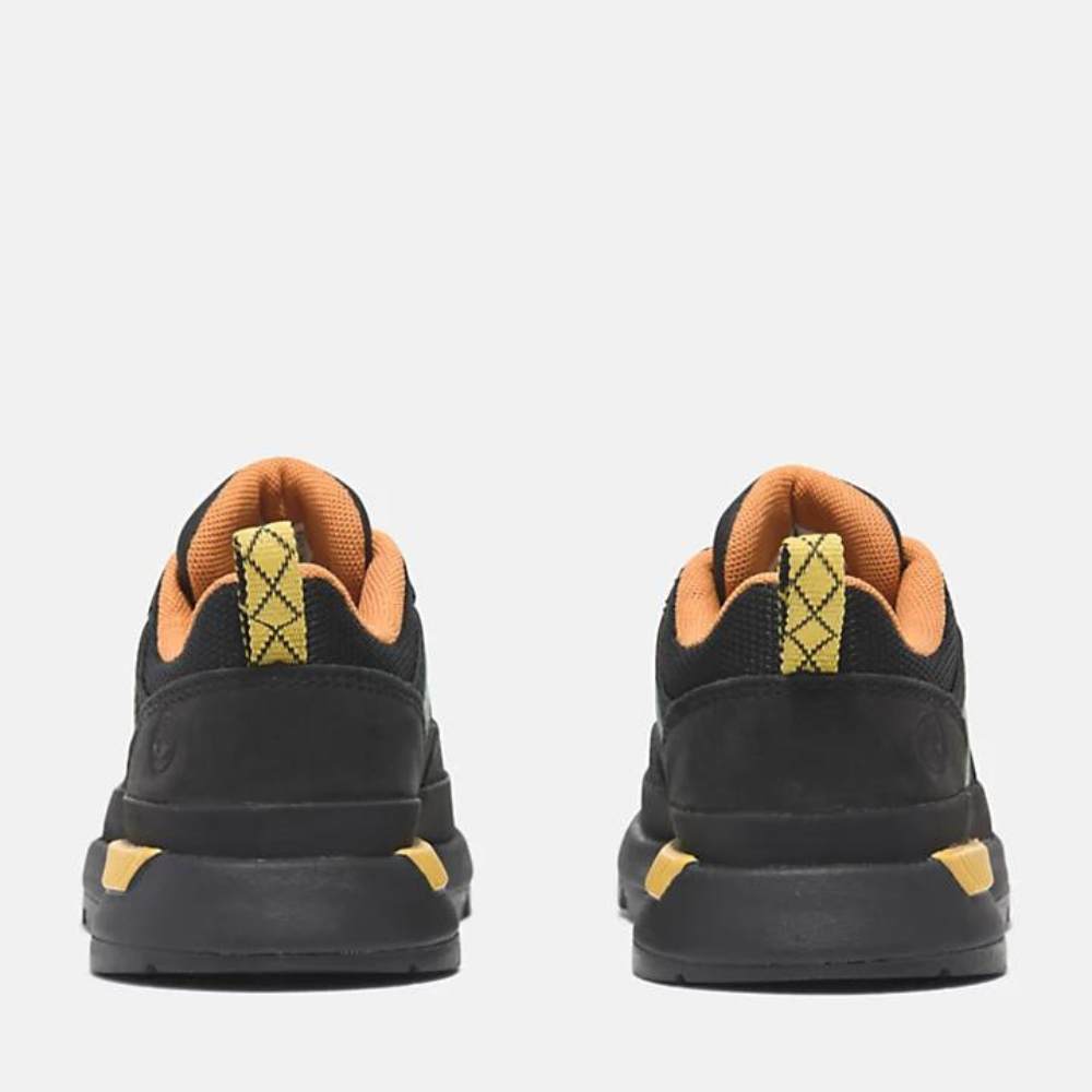 TIMBERLAND EURO TREKKER LOW LACE UP SNEAKER FOR TODDLER IN BLACK & GREEN