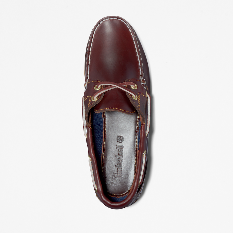 TIMBERLAND CLASSIC AMHERST BOAT SHOES FOR WOMEN IN BURGUNDY