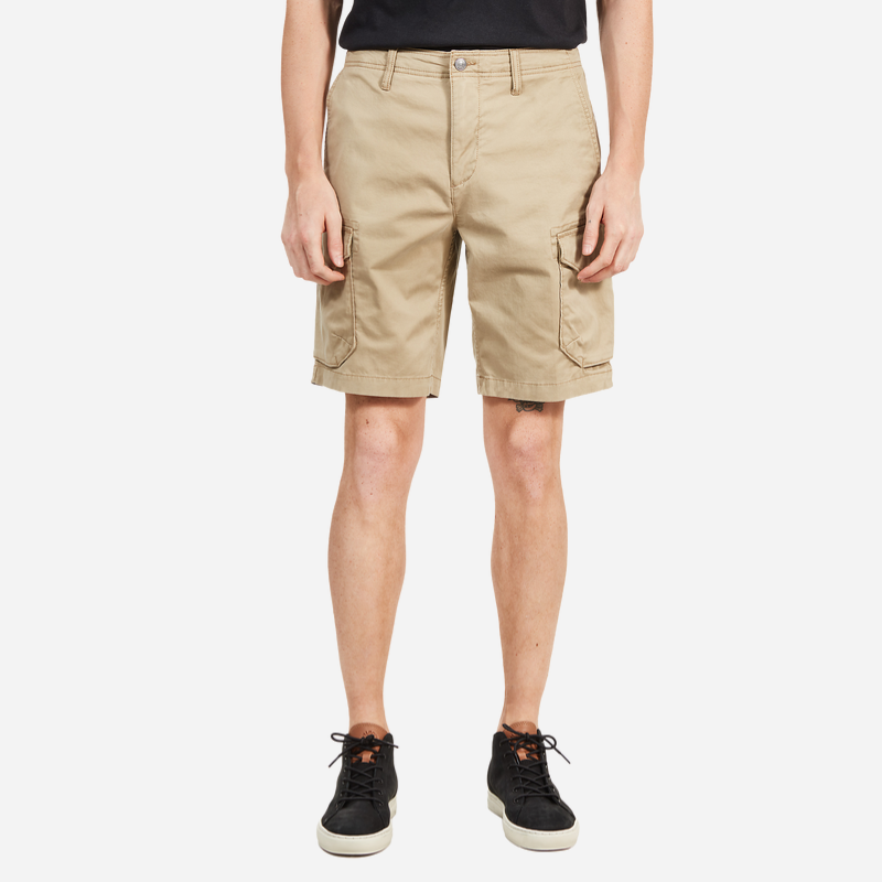 TIMBERLAND WEBSTER LAKE STRETCH CLASSIC CARGO SHORT FOR MEN IN BEIGE