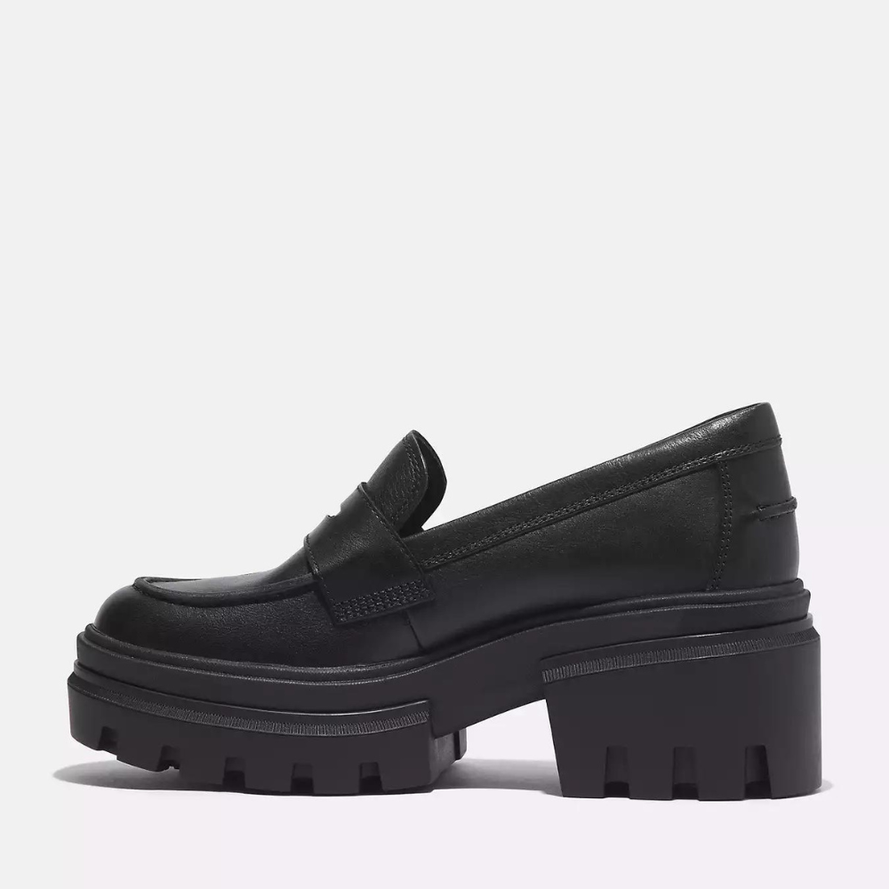 TIMBERLAND LOAFER PLATFORM FOR WOMEN IN BLACK