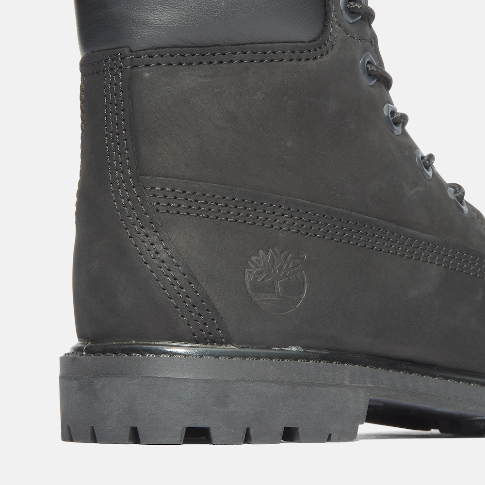 Ladies black timberland boots best sale