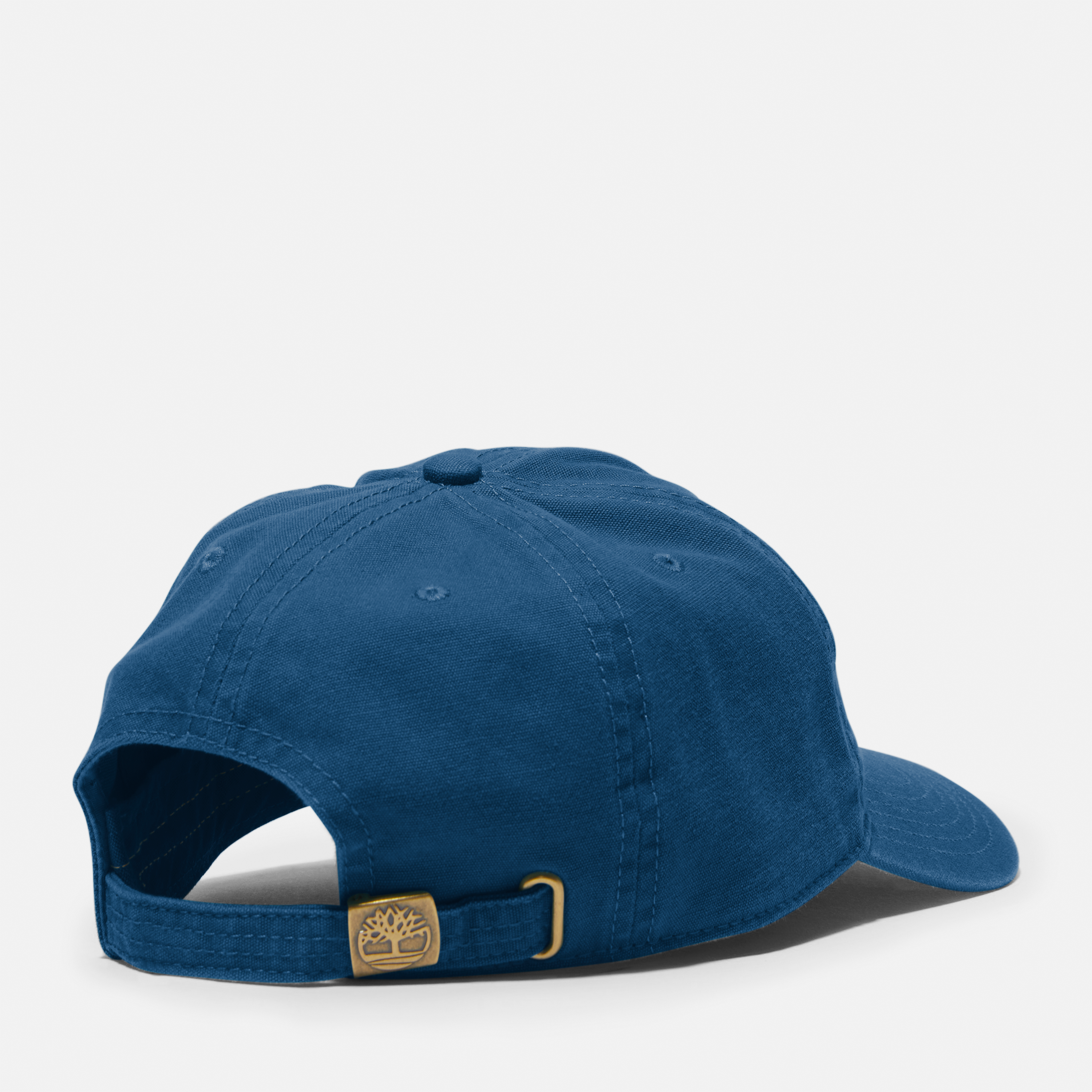 Cotton Canvas Cap with Linear Logo