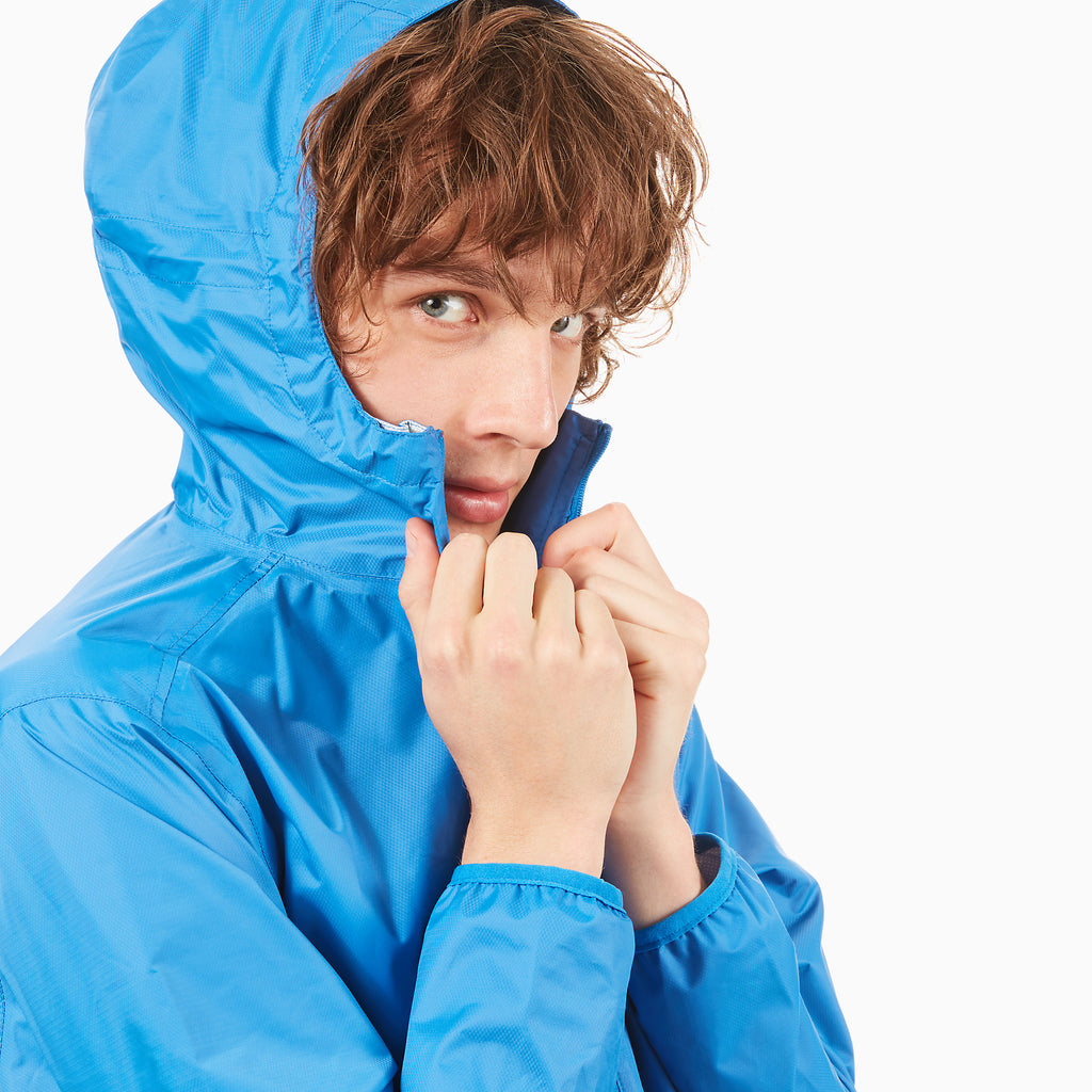 TIMBERLAND WATERPROOF WINDBREAKER FOR MEN IN BRIGHT BLUE