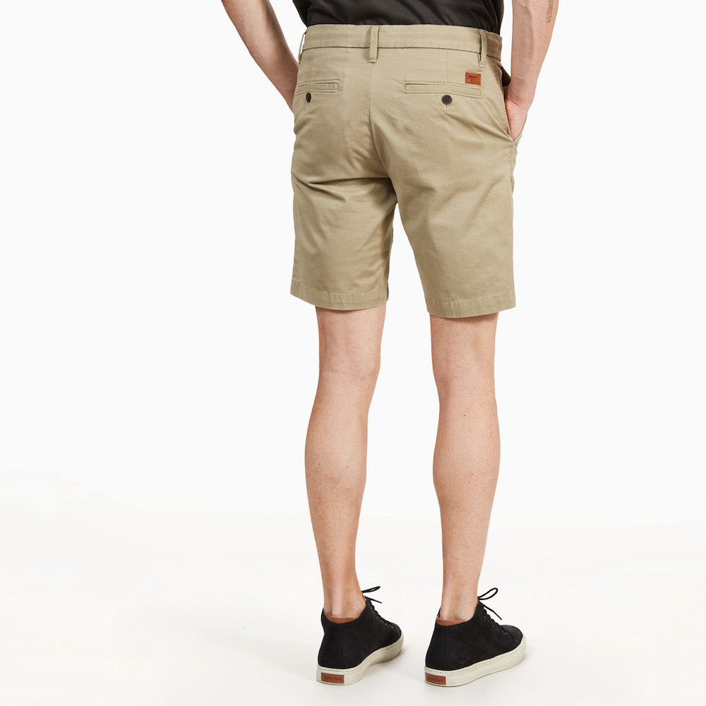 TIMBERLAND SQUAM LAKE STRETCH CHINO SHORT FOR MEN IN STONE