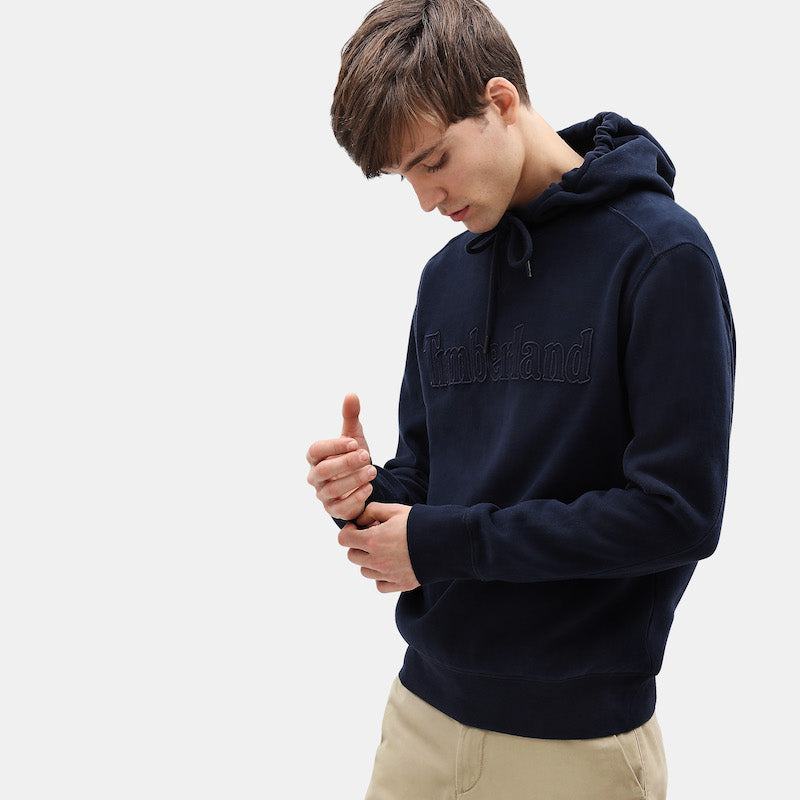 TIMBERLAND TAYLOR RIVER TIMBERLAND HOODIE FOR MEN IN NAVY