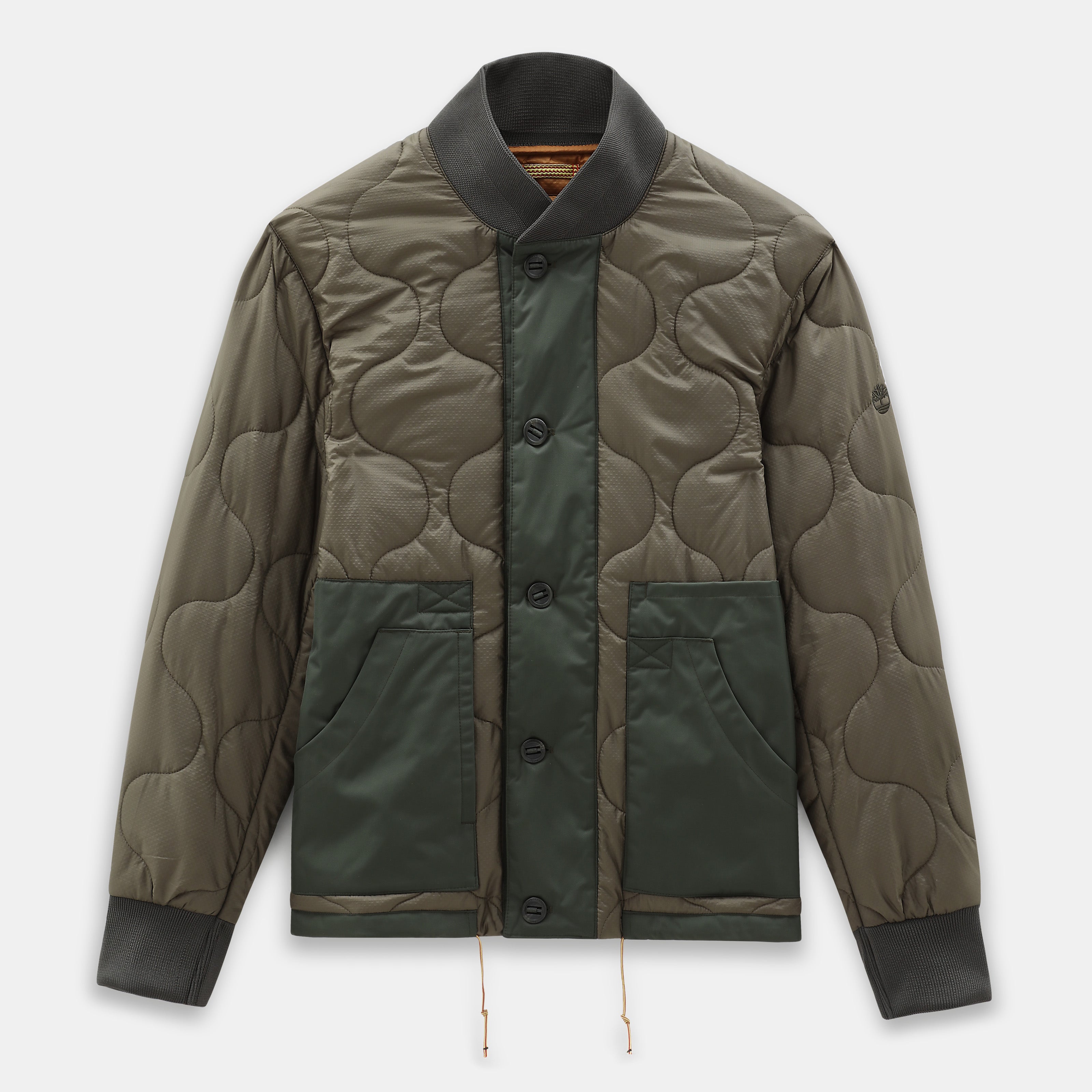 TIMBERLAND ECORGINAL ANORAK JACKET FOR MEN IN ARMY GREEN