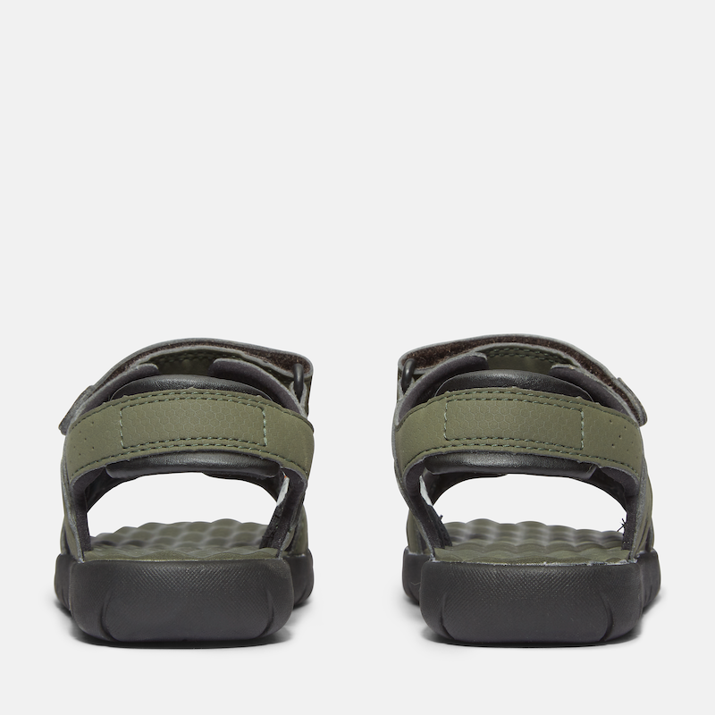 TIMBERLAND PERKINS ROW 2-STRAP SANDAL FOR YOUTH IN GREEN