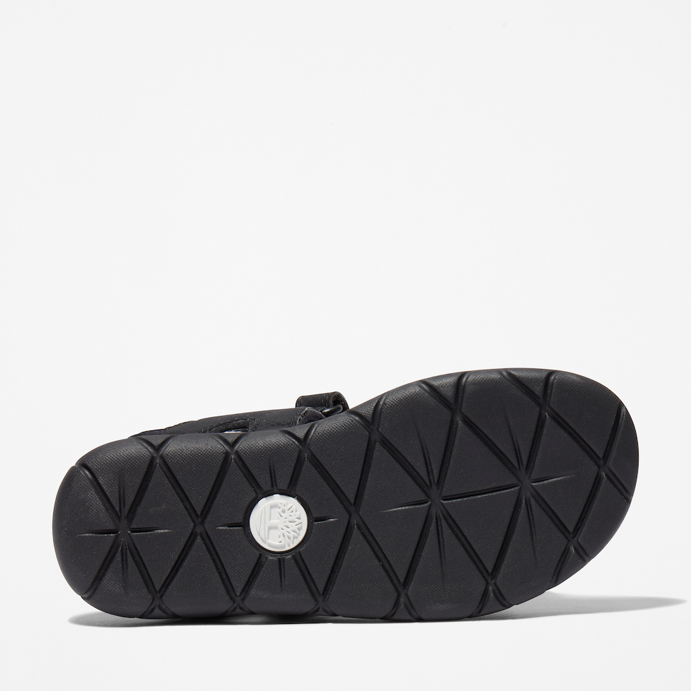 TIMBERLAND PERKINS ROW 2-STRAP SANDAL FOR JUNIOR IN BLACK