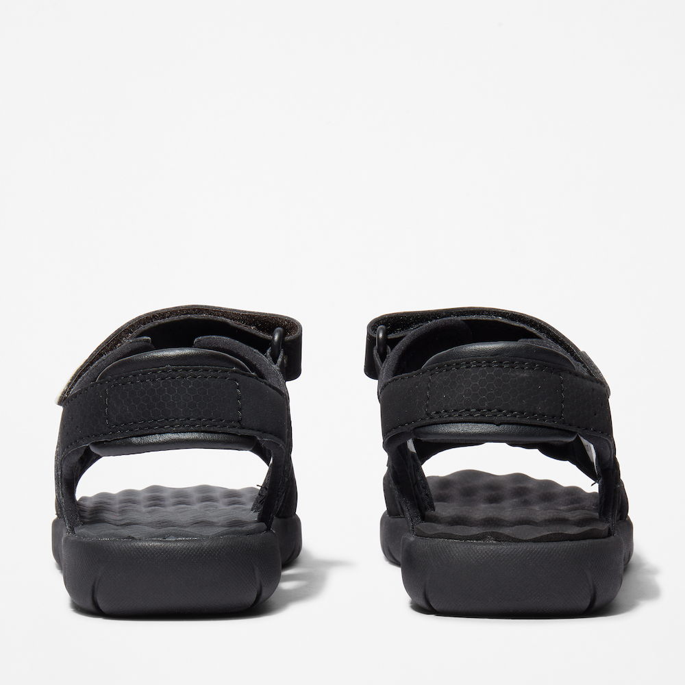 TIMBERLAND PERKINS ROW 2-STRAP SANDAL FOR JUNIOR IN BLACK