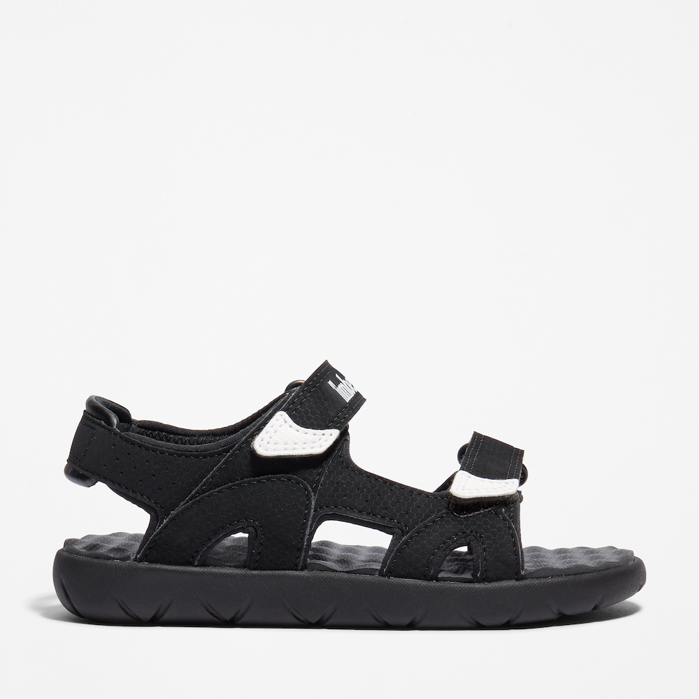 Perkins Row 2-Strap Sandal For Junior In Black