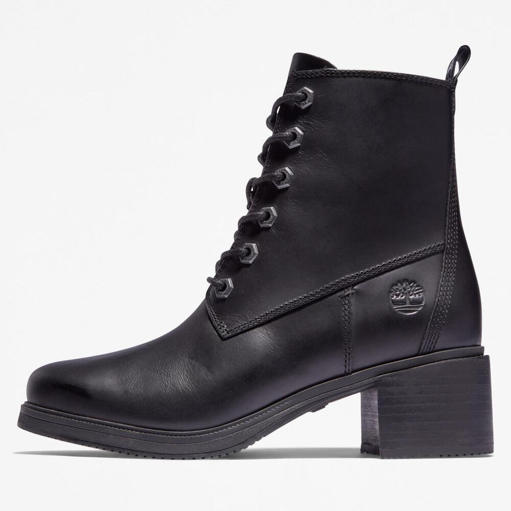 Dalston Vibe Mid Lace Up With Zip Boot For Women