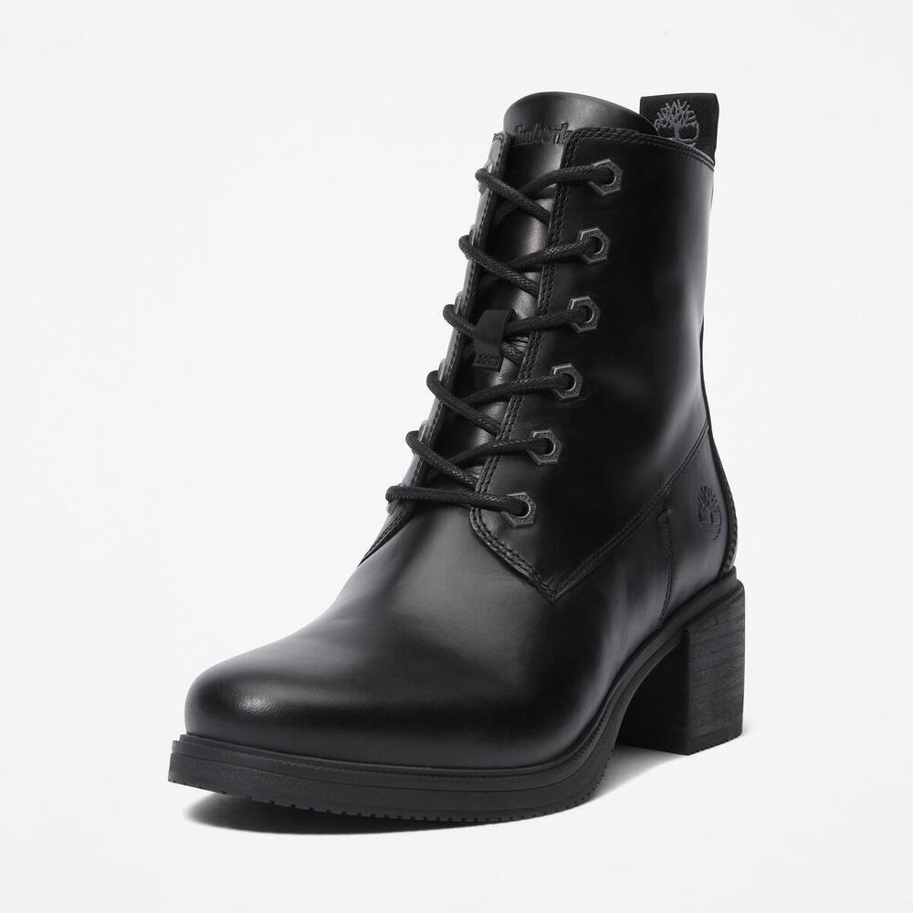 Dalston Vibe Mid Lace Up With Zip Boot For Women
